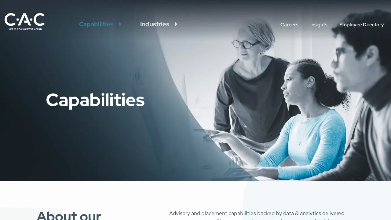 CAC Specialty page
