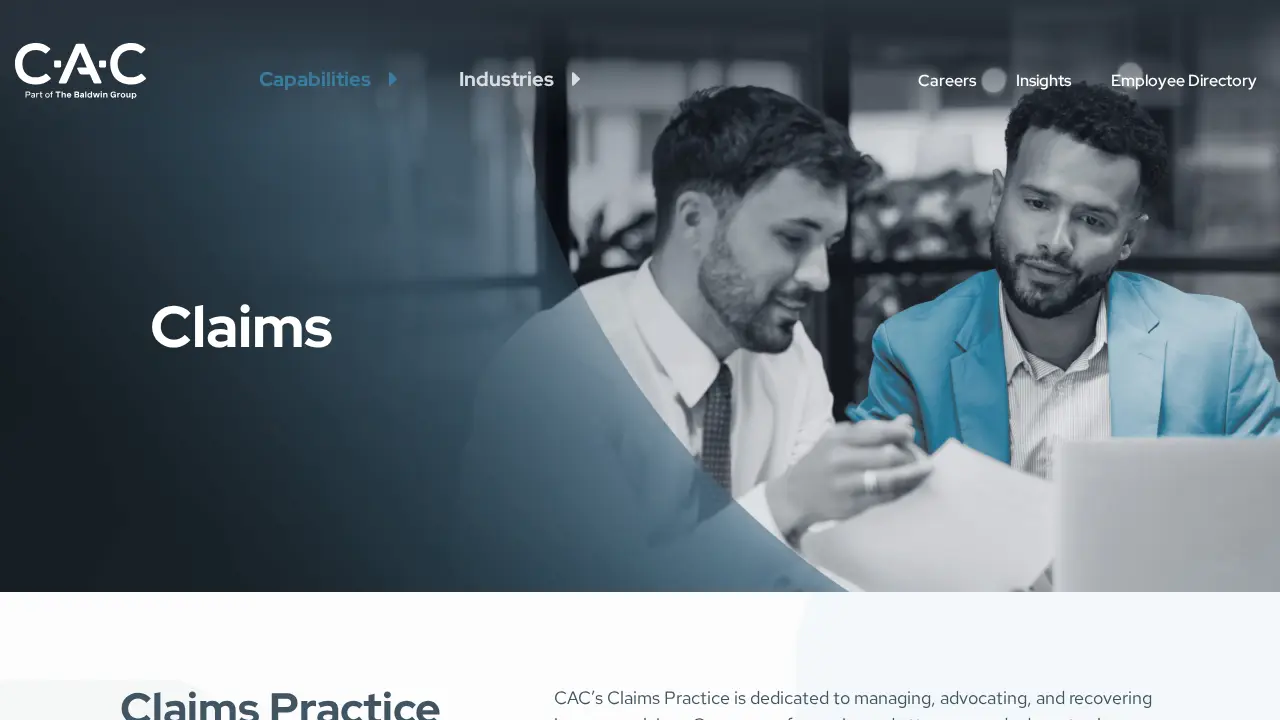 CAC Specialty page