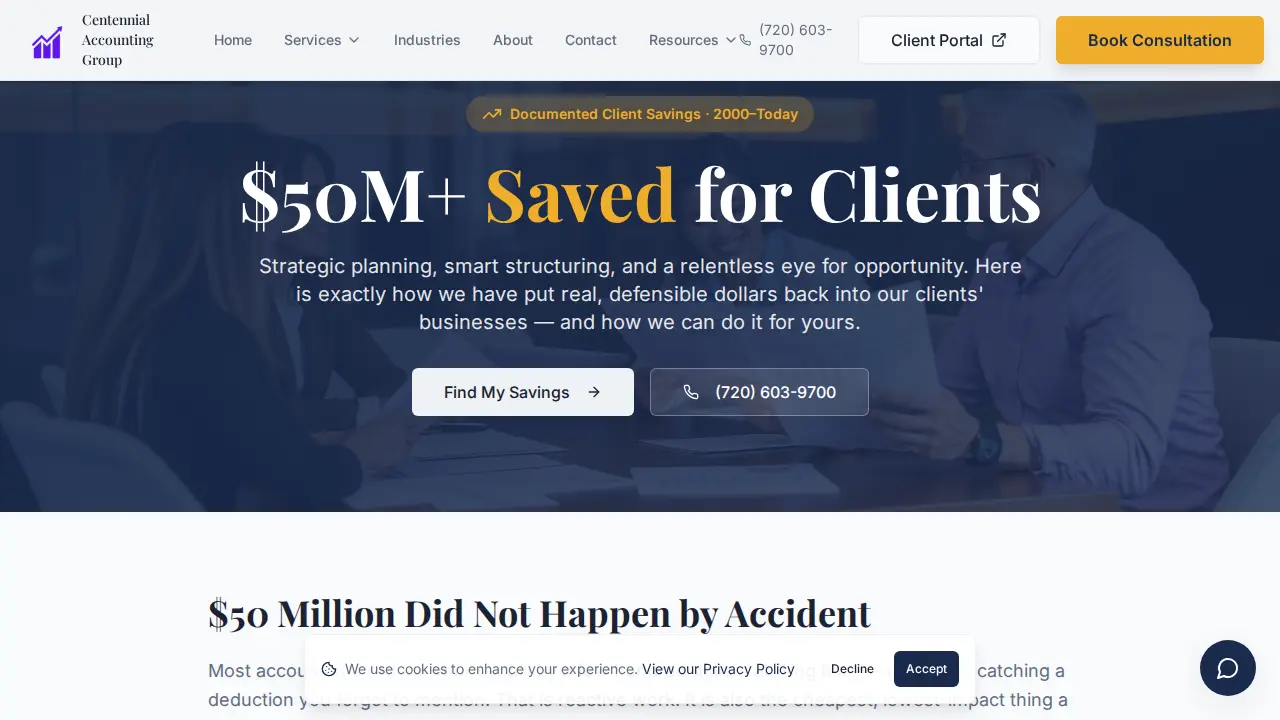 Centennial Accounting & Staffing Support Services LLC page