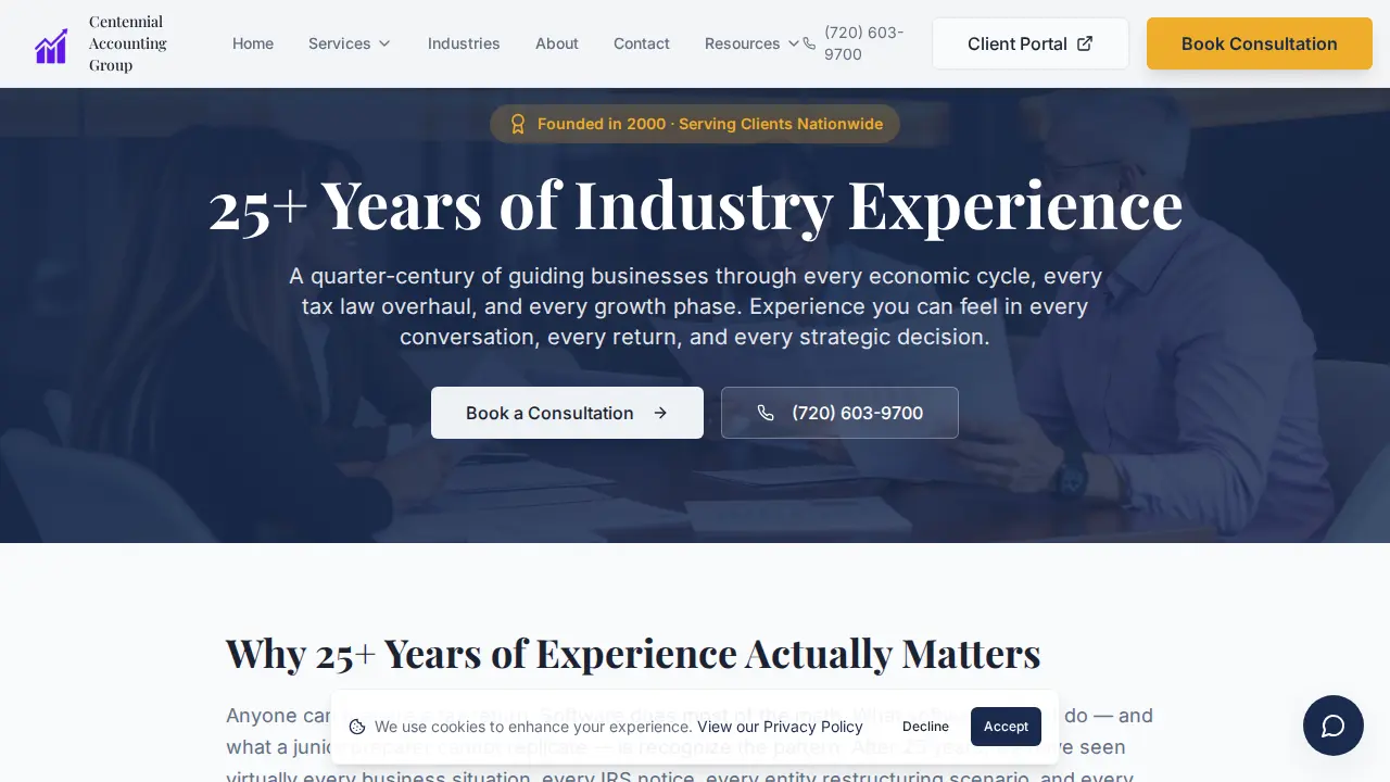 Centennial Accounting & Staffing Support Services LLC page