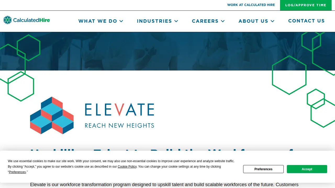 Calculated Hire - Columbus page