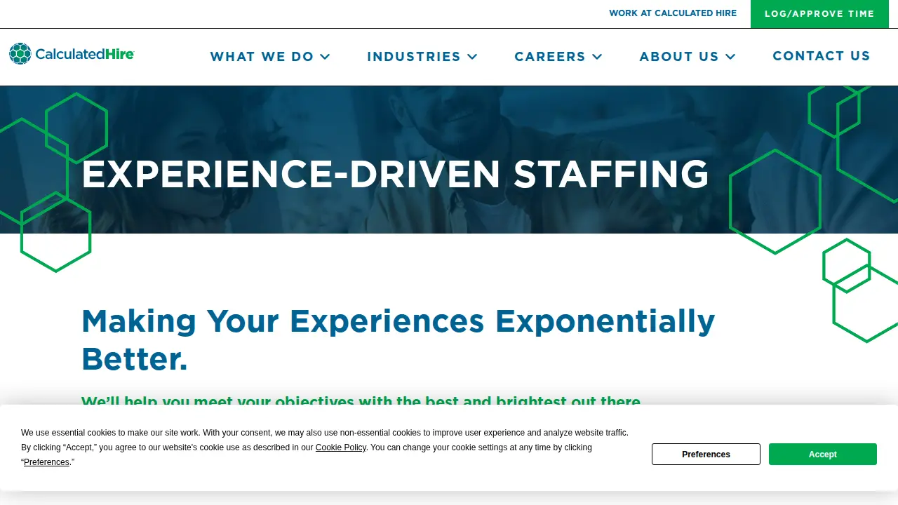 Calculated Hire - Columbus page