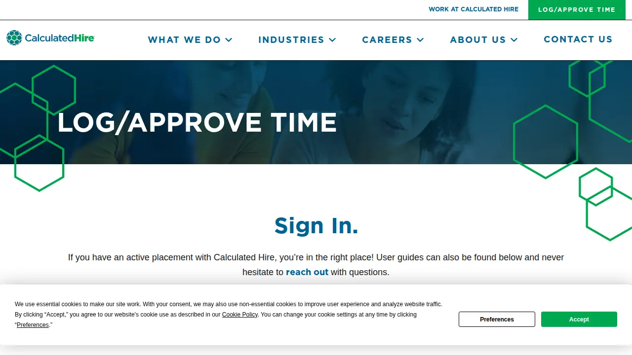 Calculated Hire - Columbus page