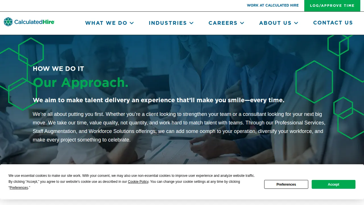 Calculated Hire - Columbus page