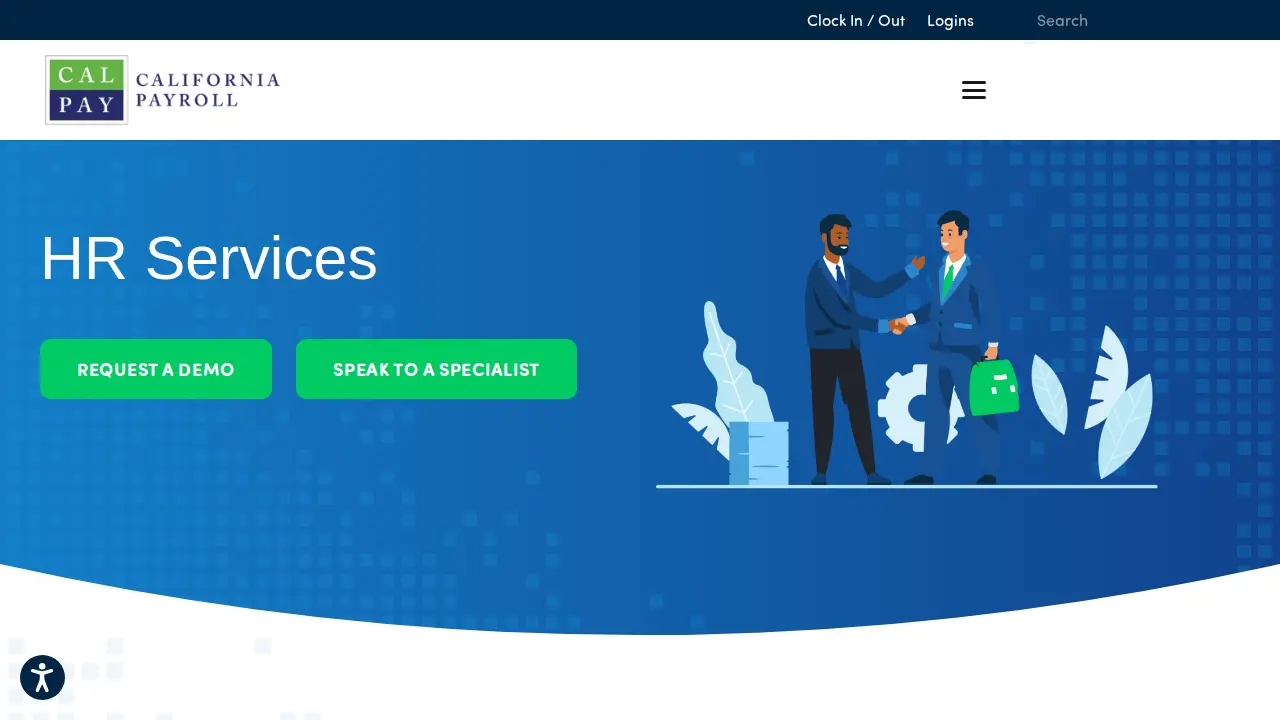 California Payroll page