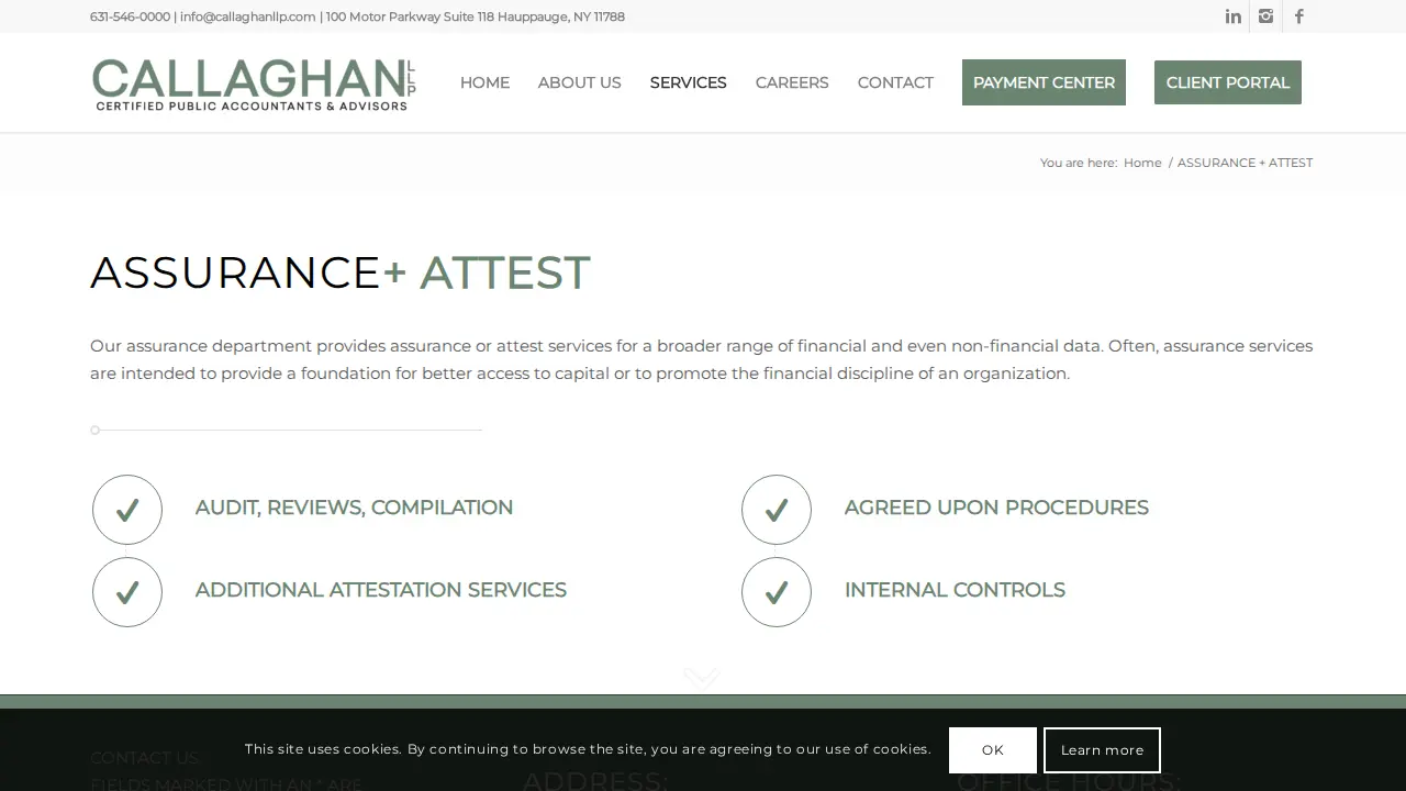 CALLAGHAN LLP page