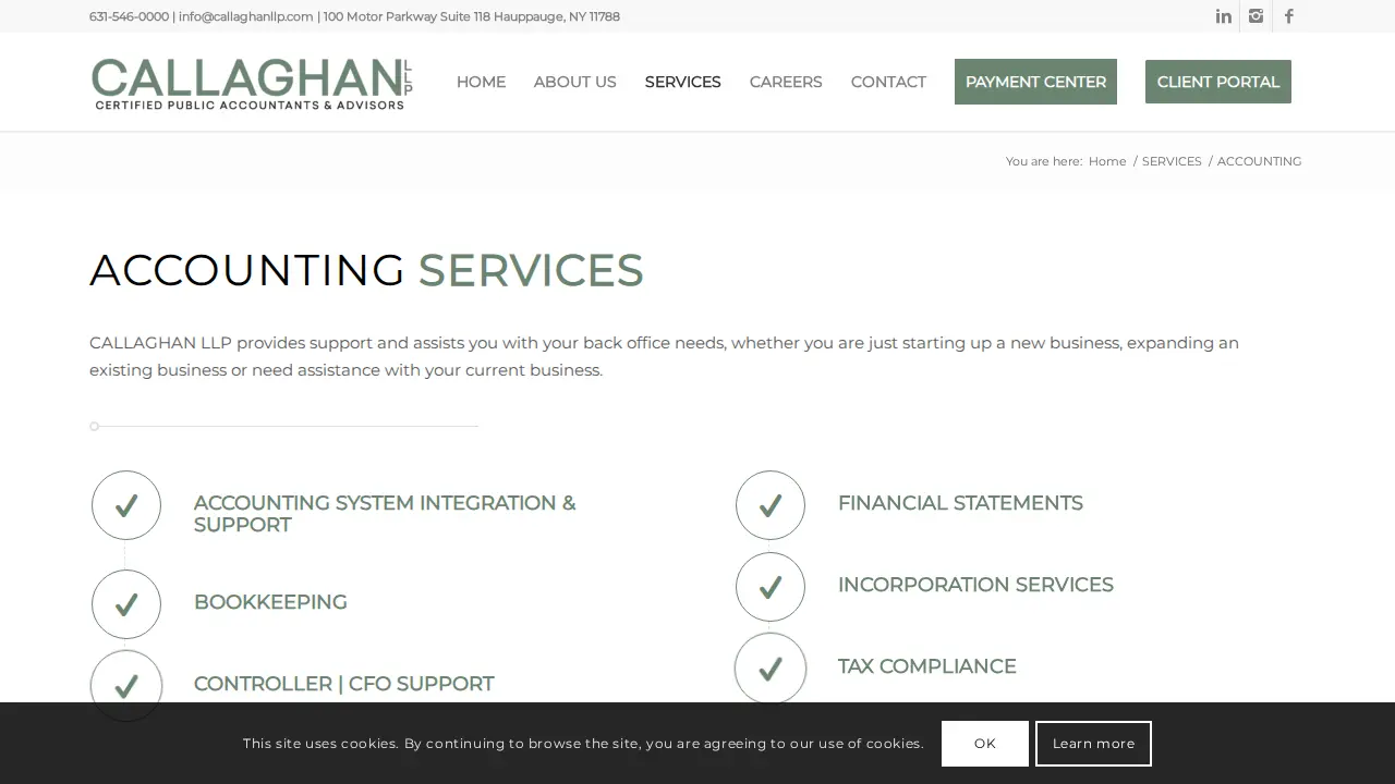 CALLAGHAN LLP page