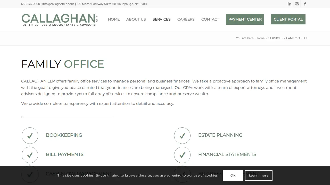 CALLAGHAN LLP page