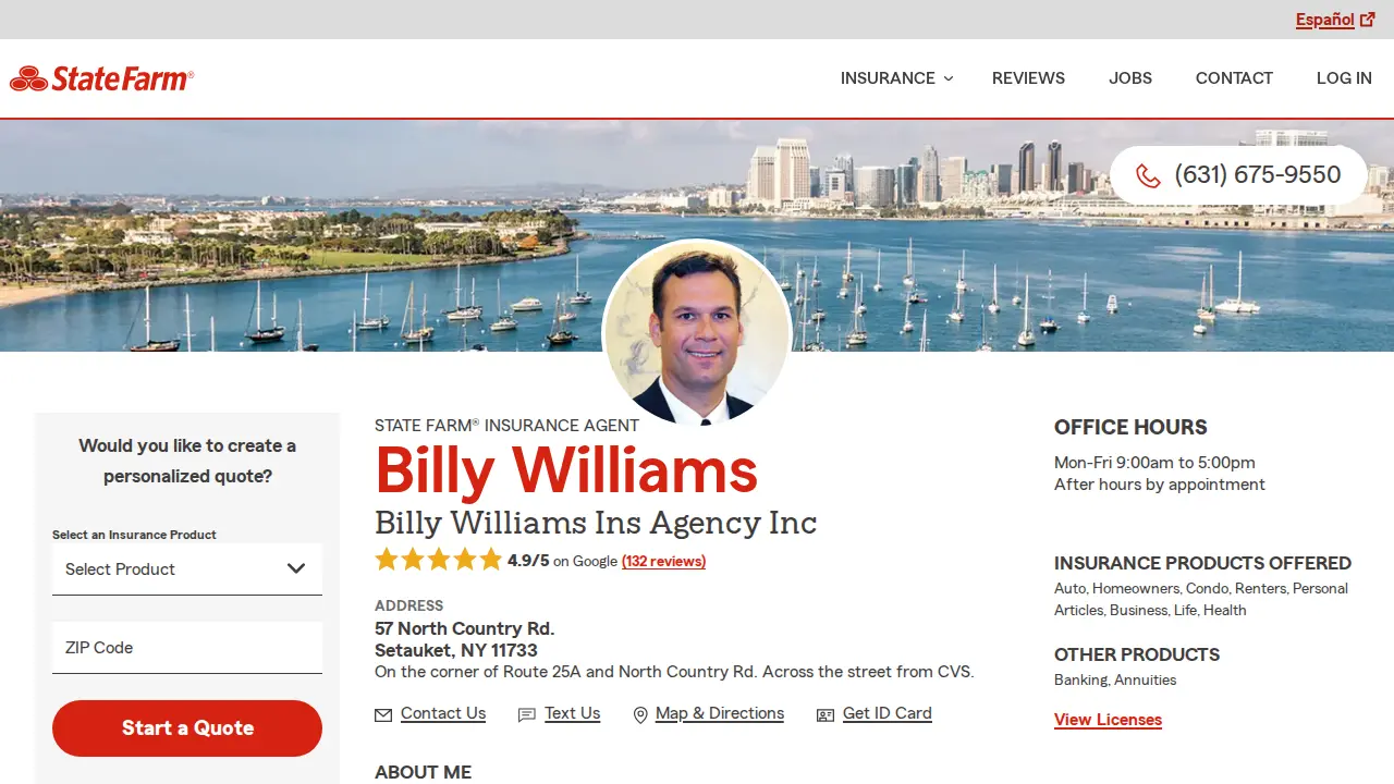 Billy Williams - State Farm Insurance Agent