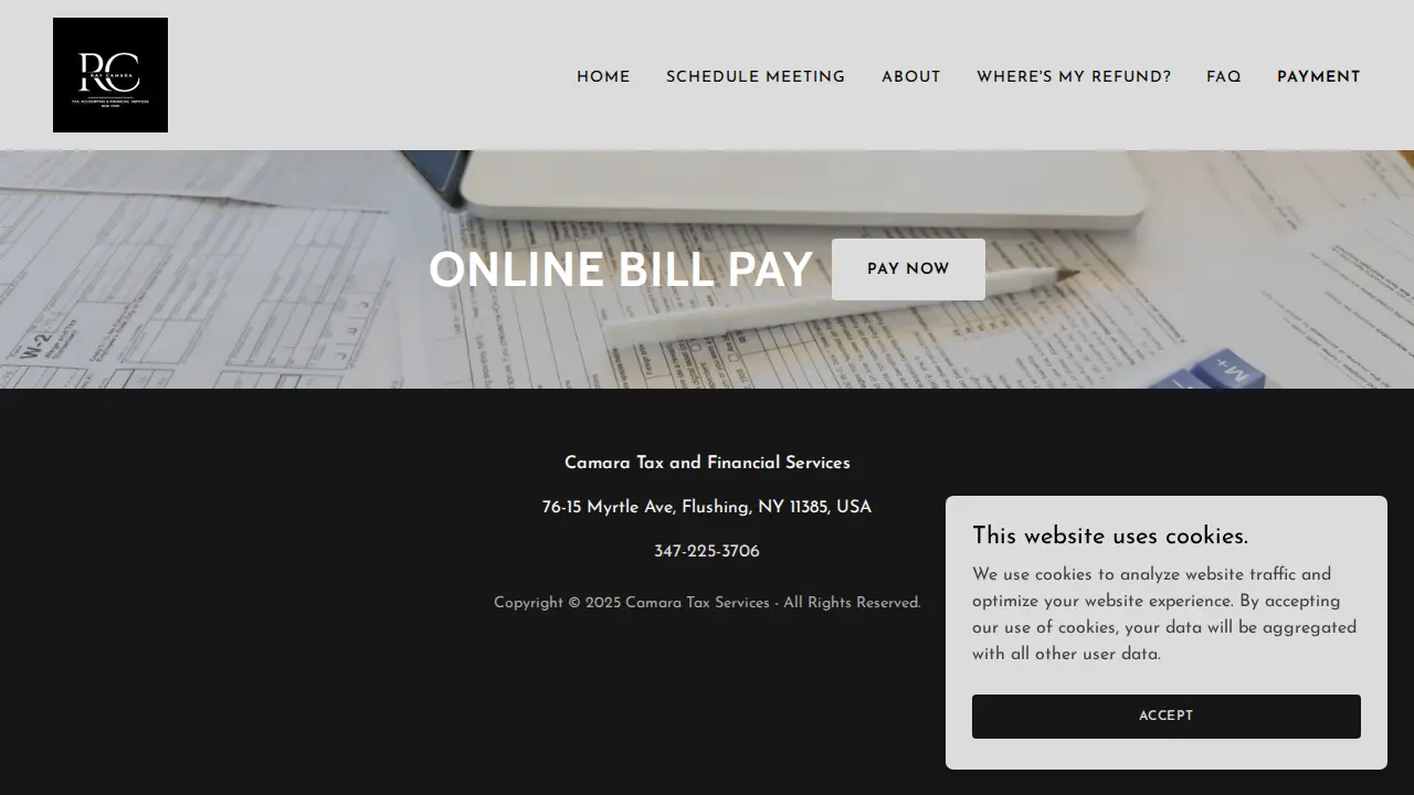Camara Incorporated page