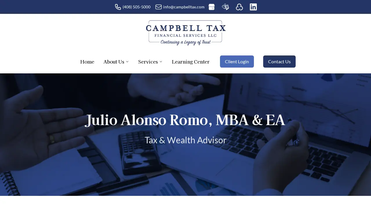 Campbell Tax & Financial Services LLC page