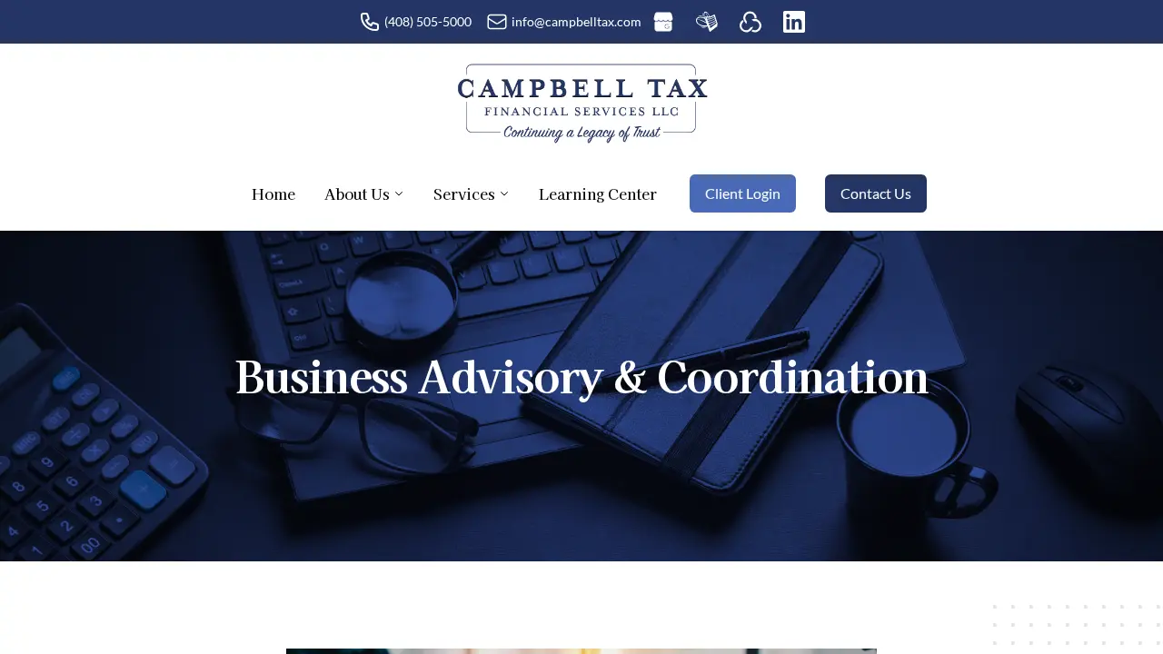 Campbell Tax & Financial Services LLC page