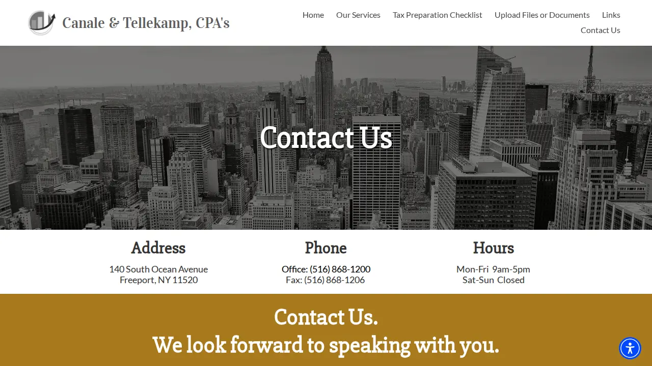 Canale & Tellekamp page