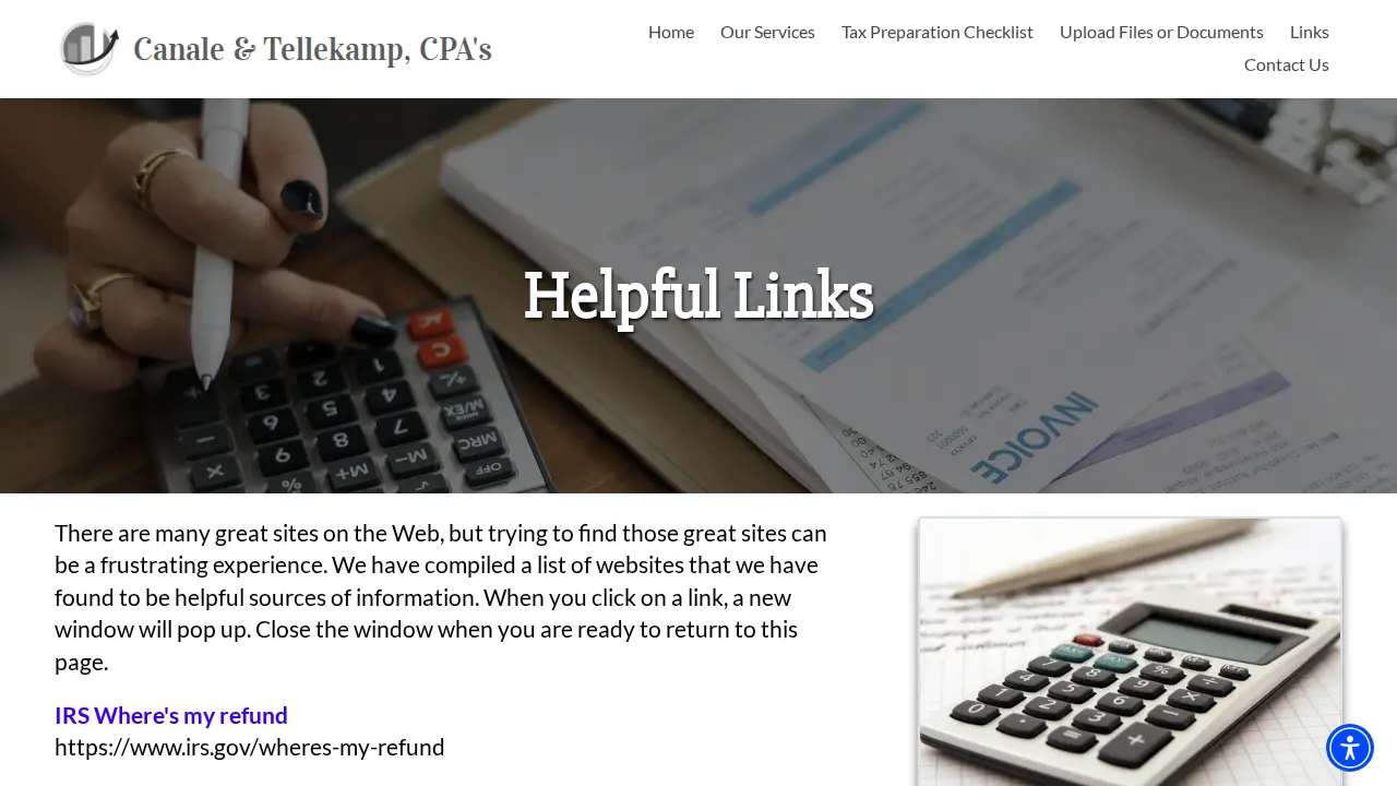 Canale & Tellekamp page