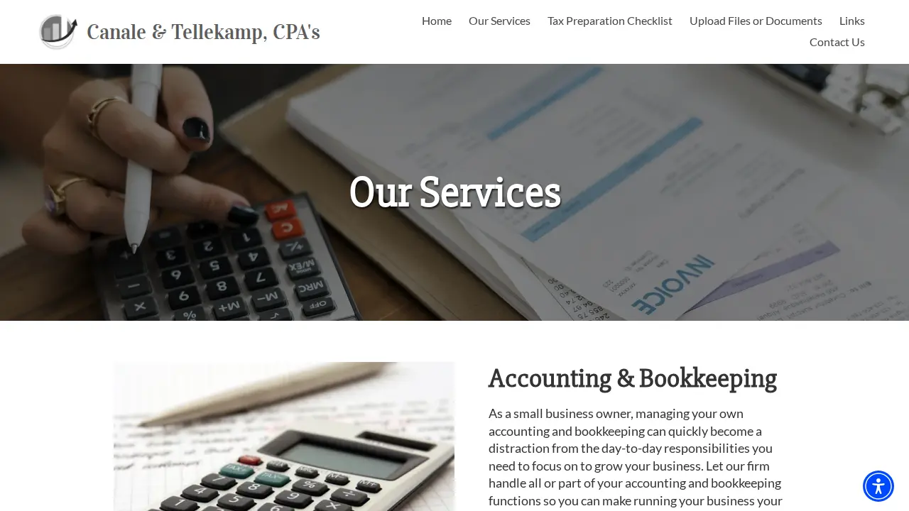 Canale & Tellekamp page
