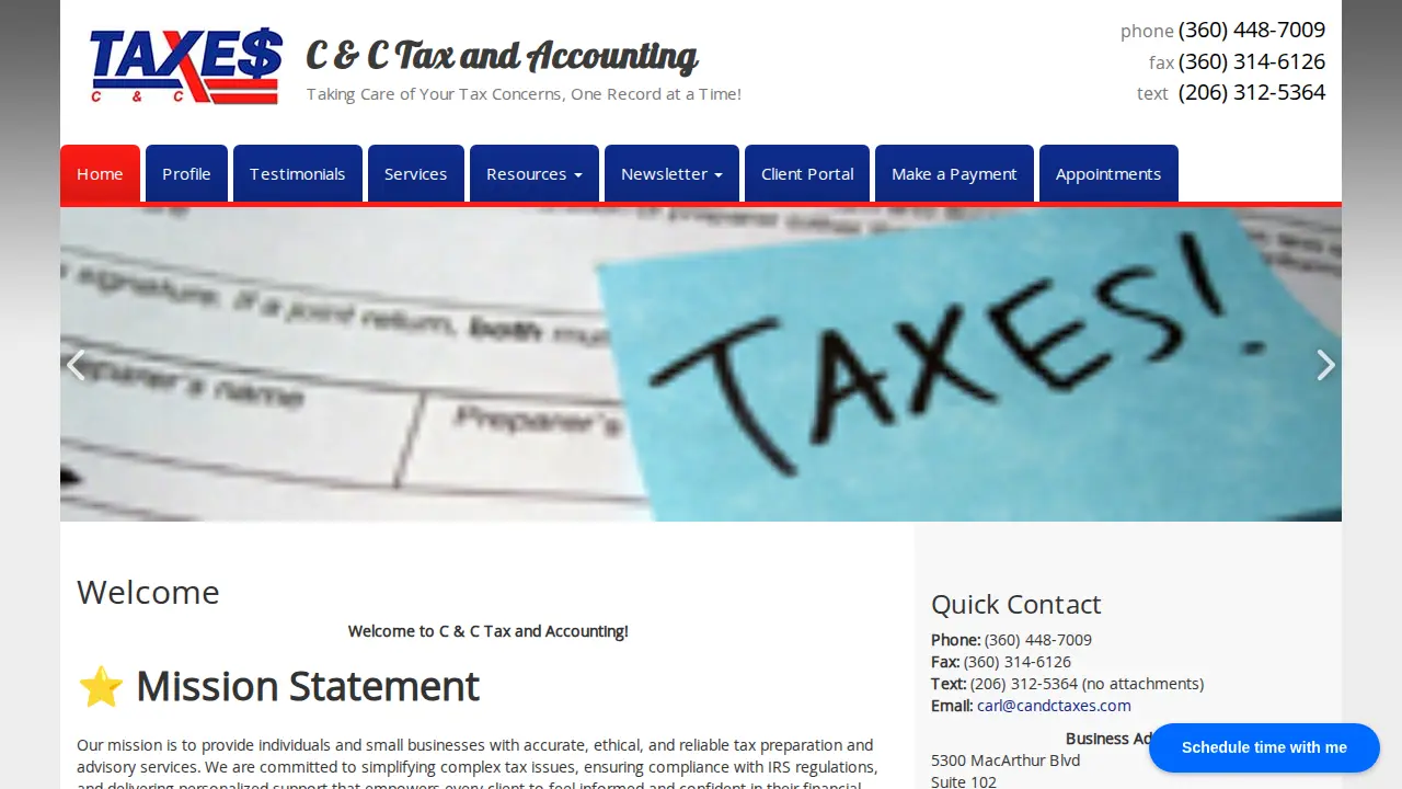 C & C Tax and Accounting