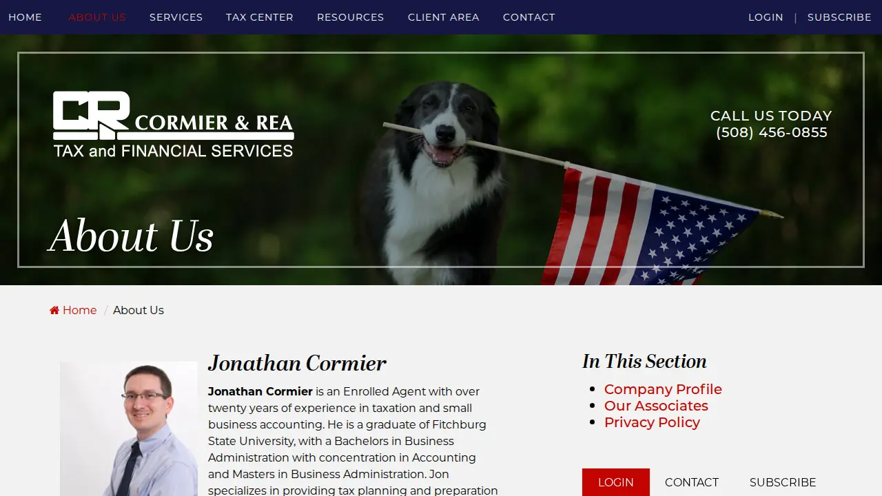 Cormier & Rea, Inc. page