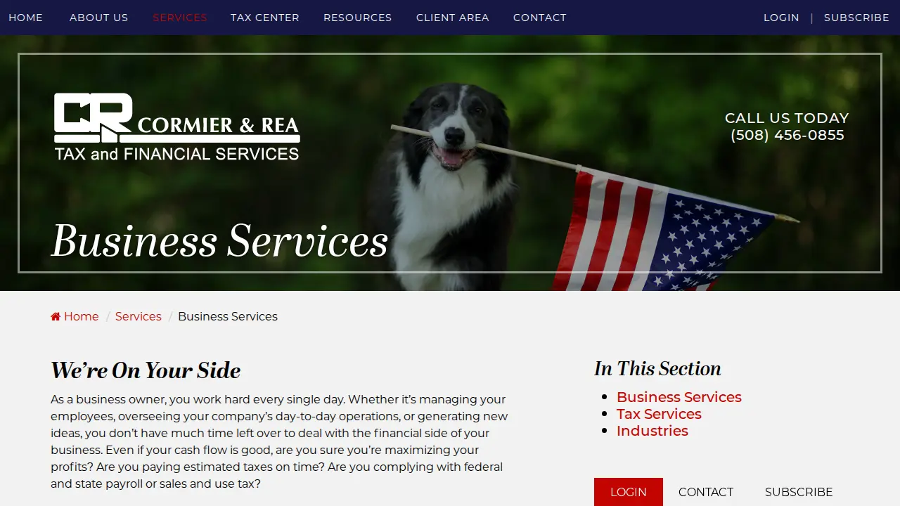 Cormier & Rea, Inc. page