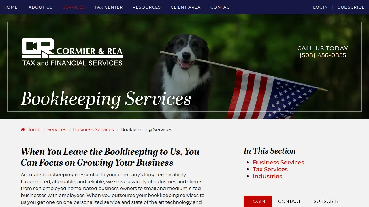 Cormier & Rea, Inc. page