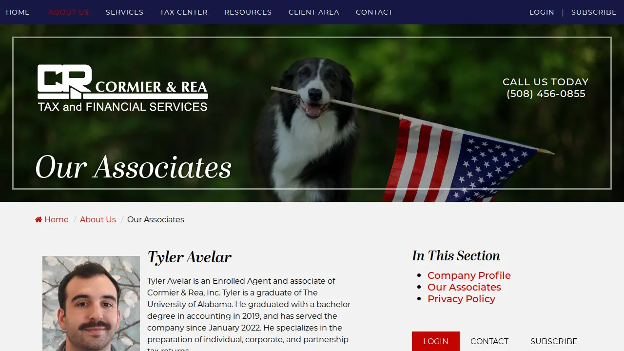 Cormier & Rea, Inc. page