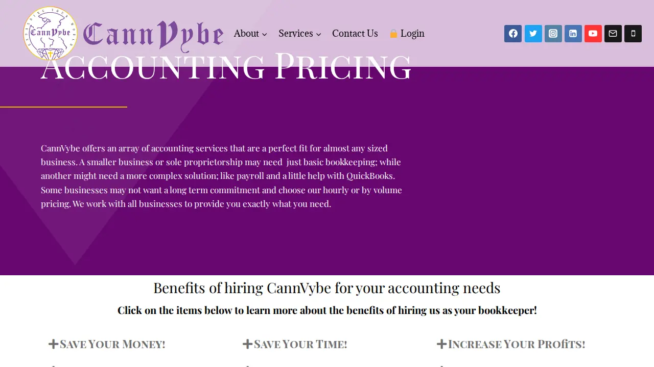 CannVybe Enterprises Inc page