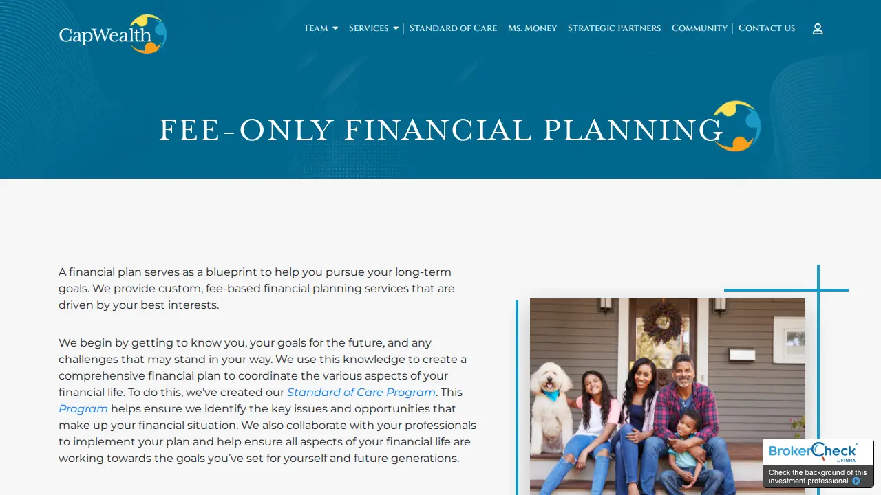 CapWealth page