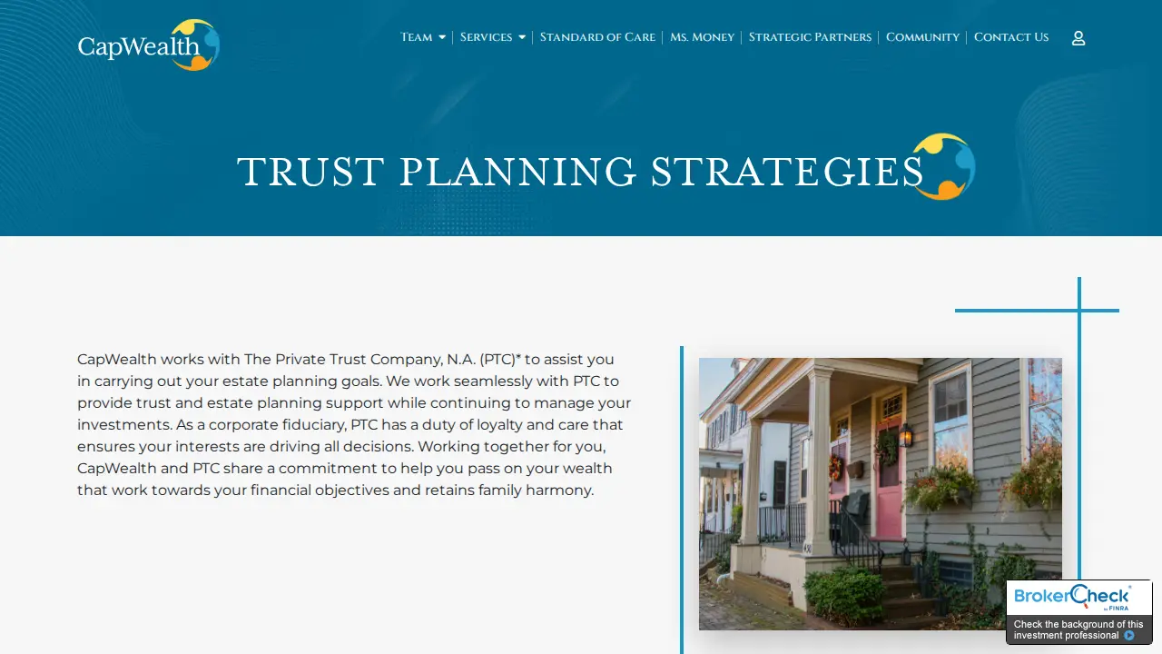 CapWealth page