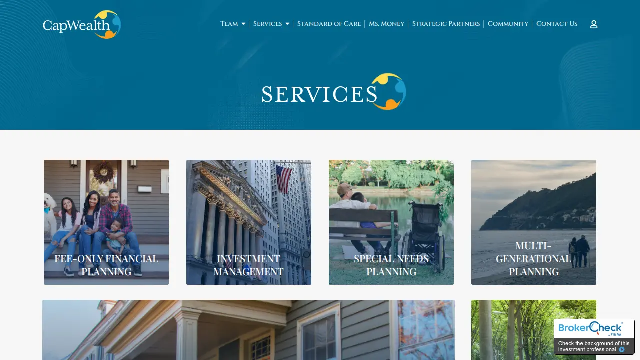 CapWealth page