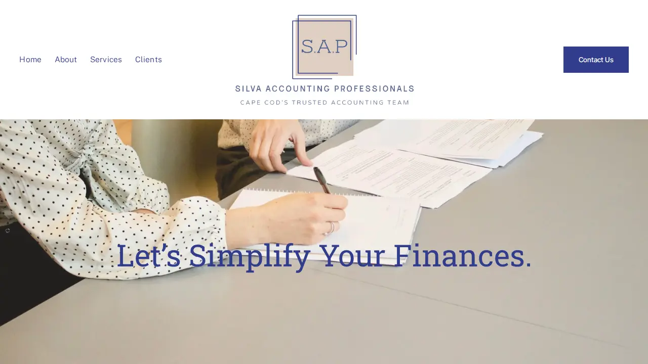Silva Accounting Professionals page