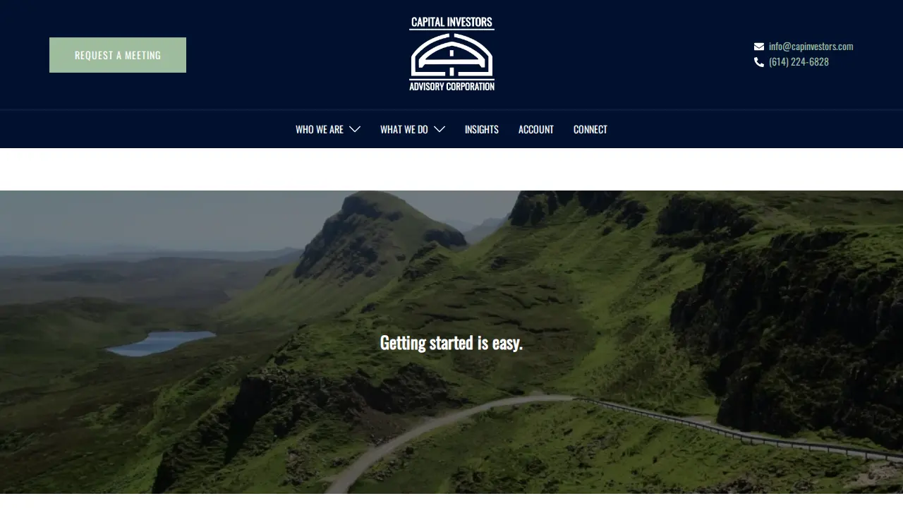Capital Investors Advisory Corp. page