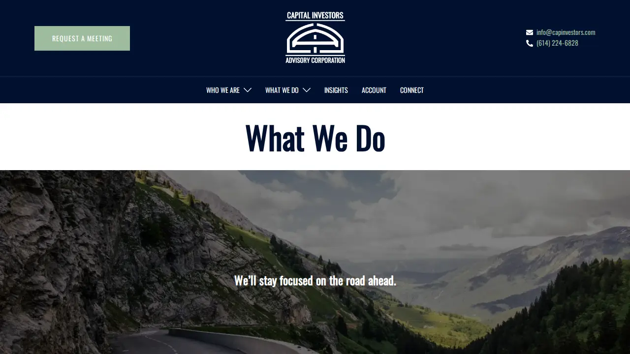 Capital Investors Advisory Corp. page