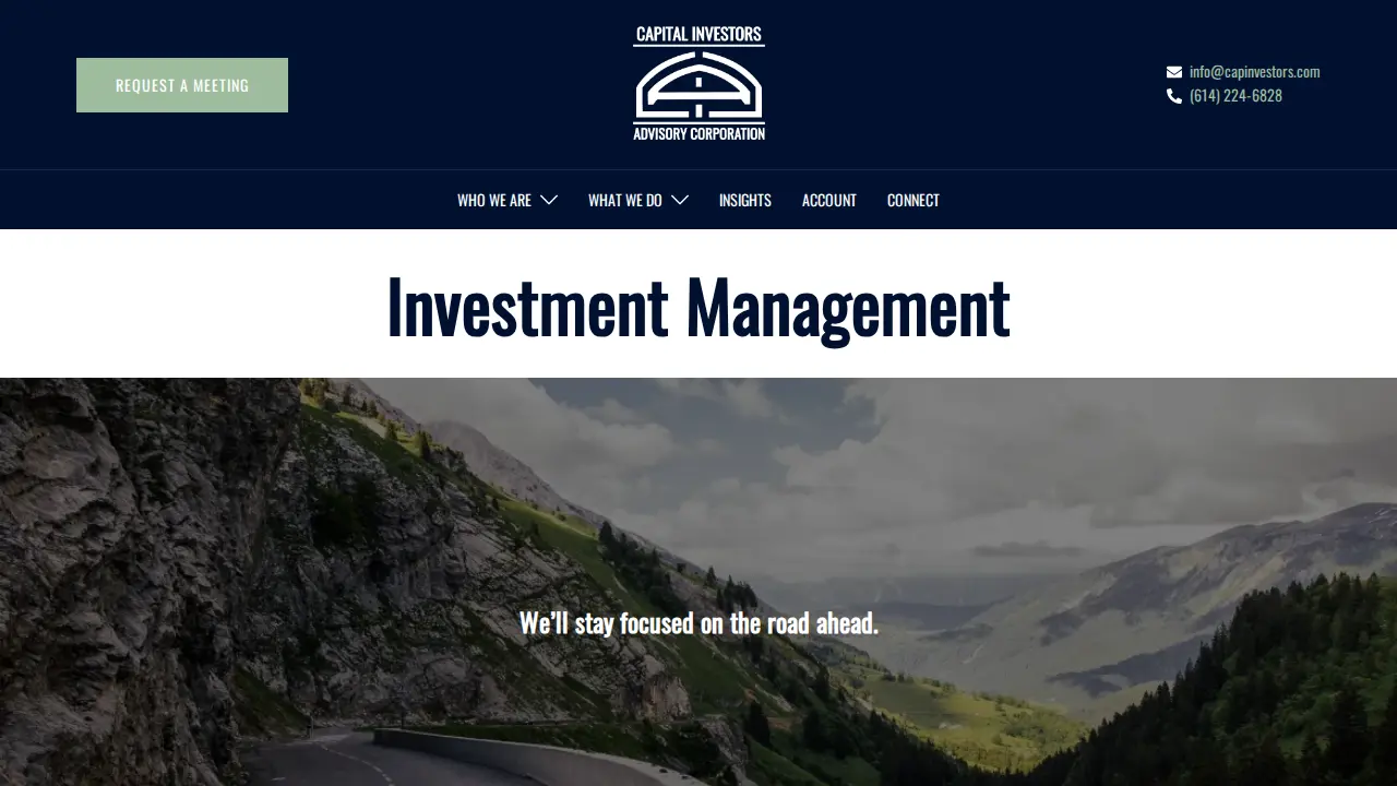 Capital Investors Advisory Corp. page