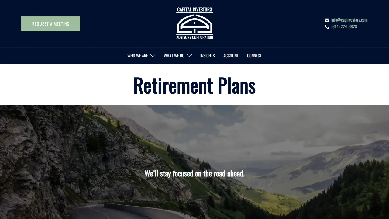Capital Investors Advisory Corp. page
