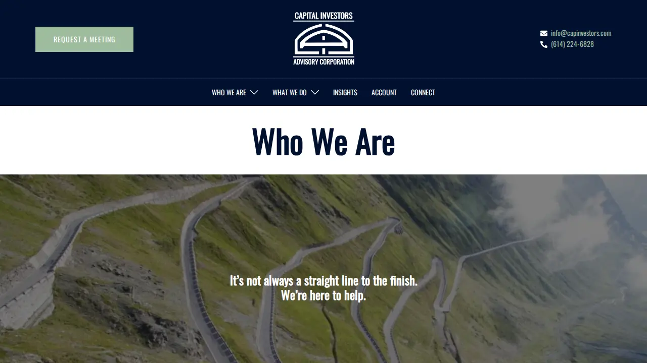 Capital Investors Advisory Corp. page