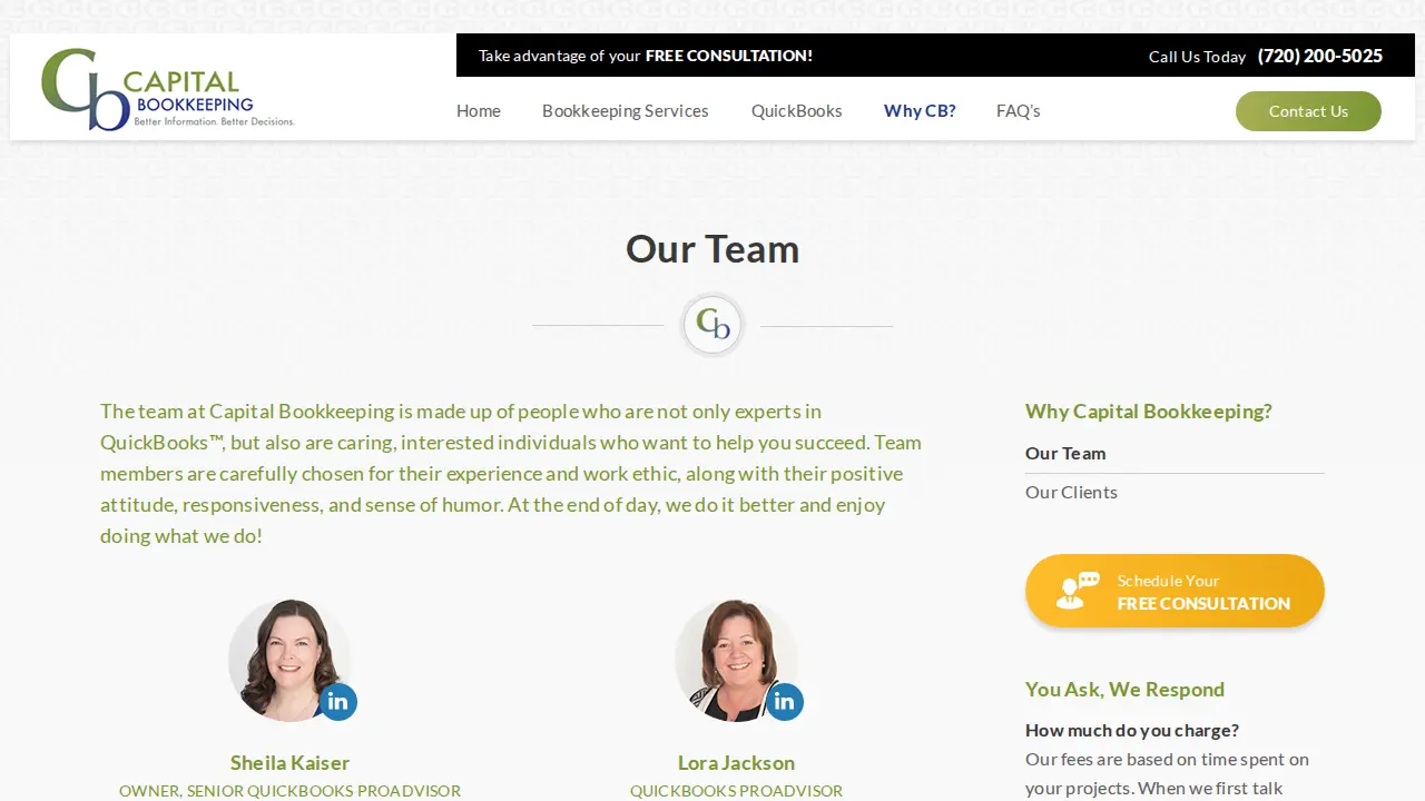 Capital Bookkeeping Inc page