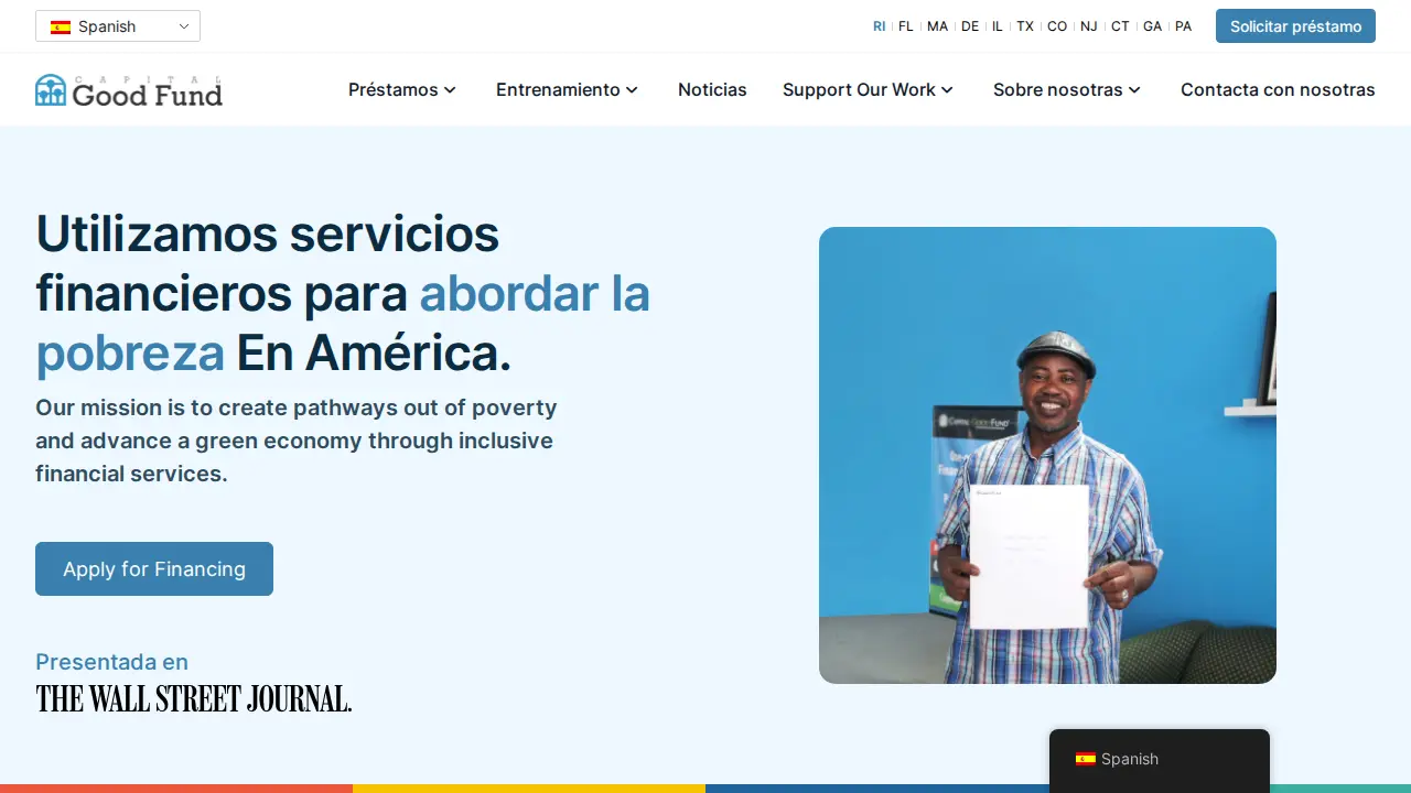 Capital Good Fund page