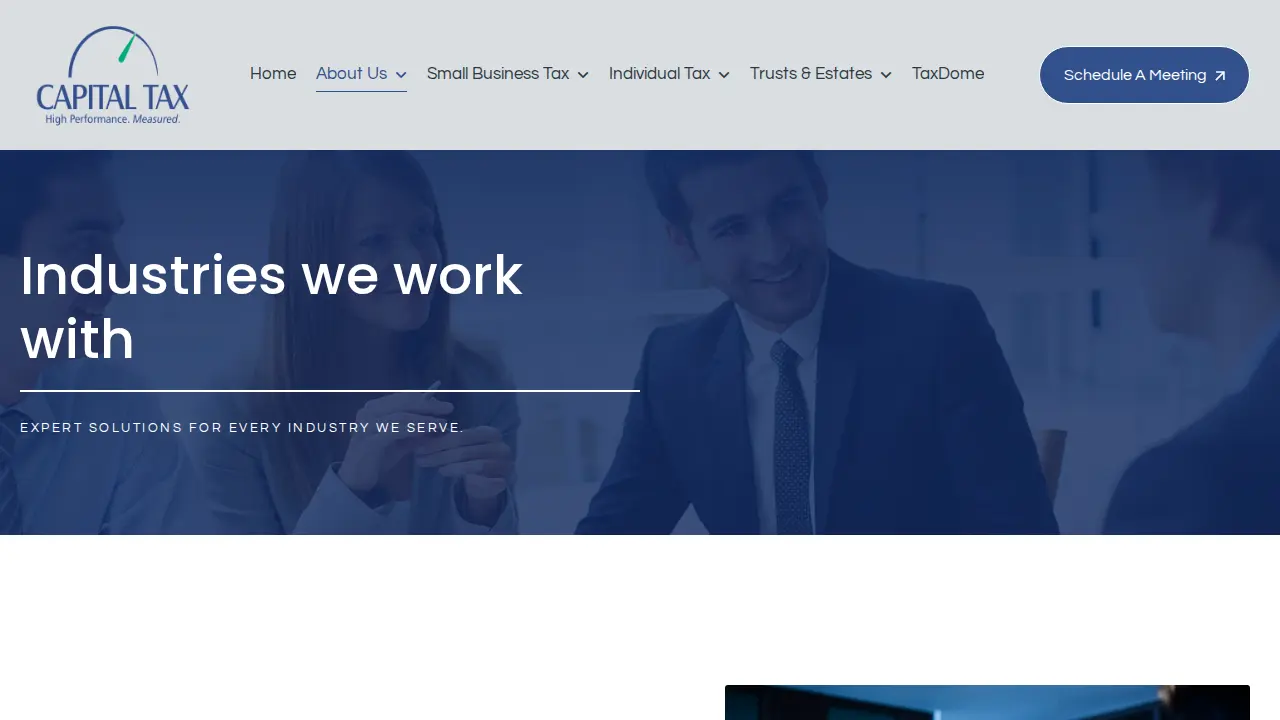Capital Tax page