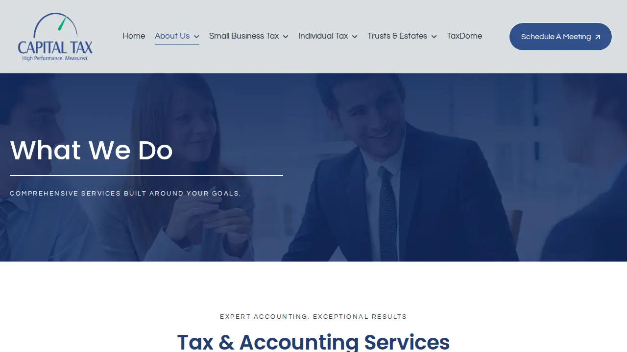 Capital Tax page