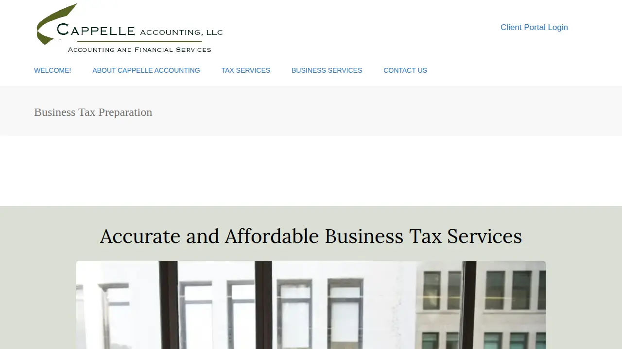 Cappelle Accounting, LLC page