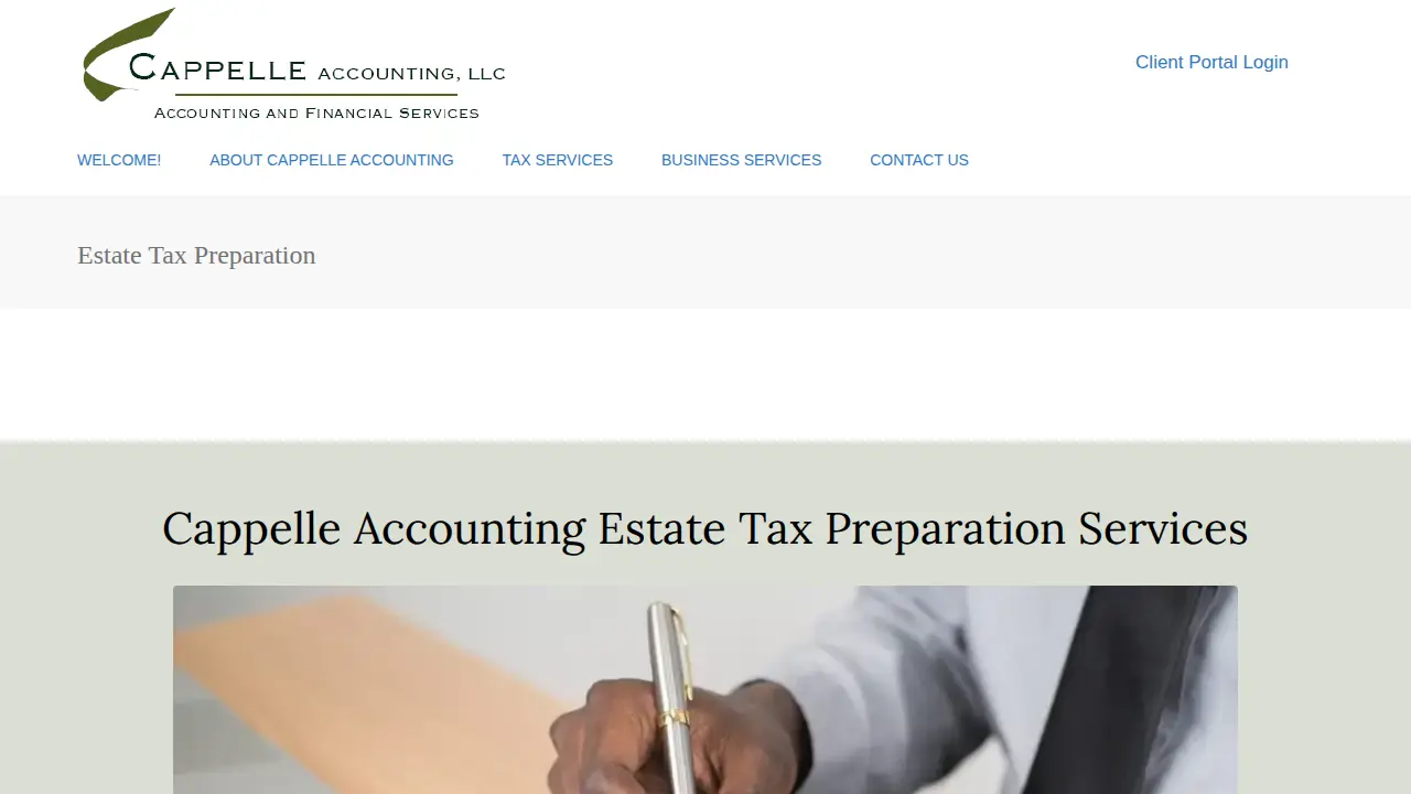 Cappelle Accounting, LLC page
