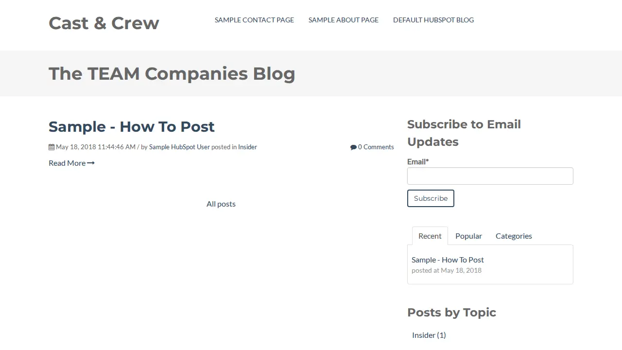 Caps Payroll, a Cast & Crew Company page
