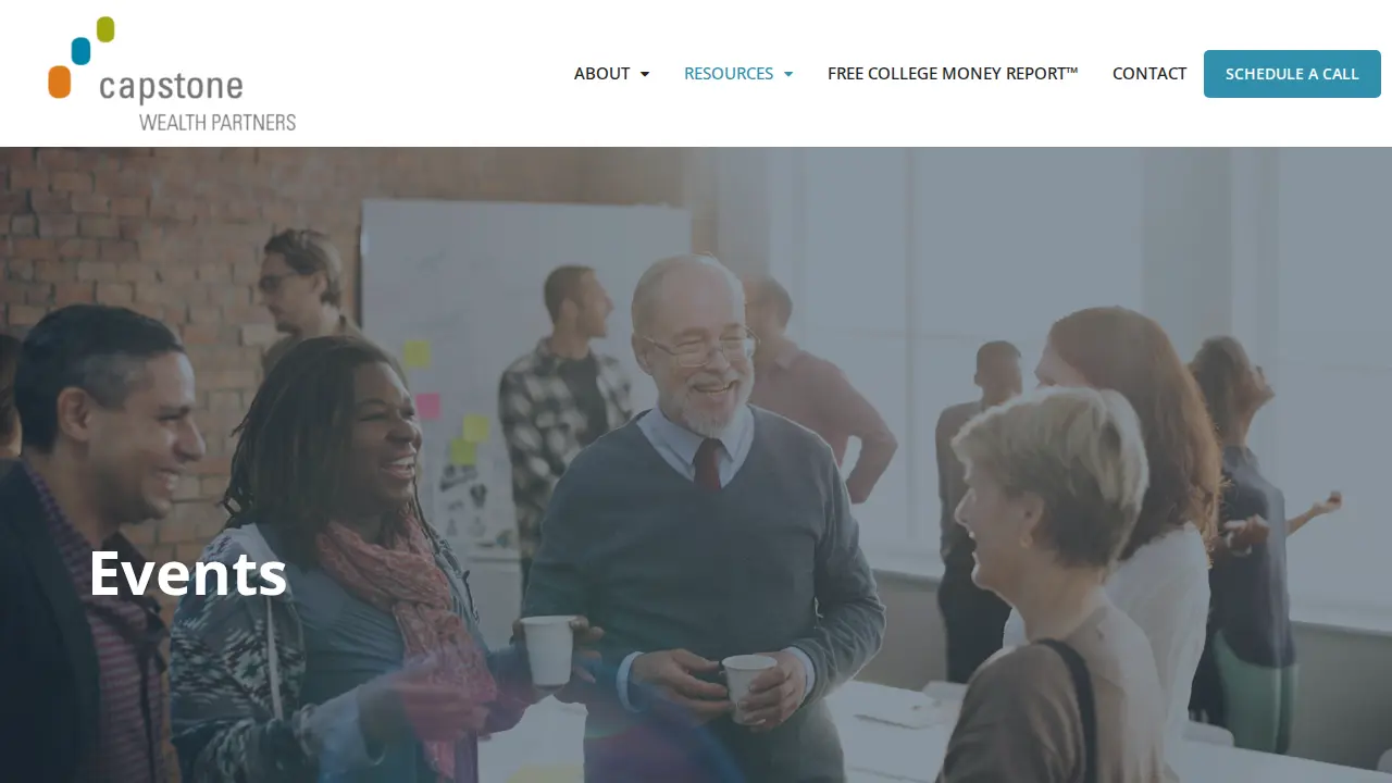 Capstone Wealth Partners page