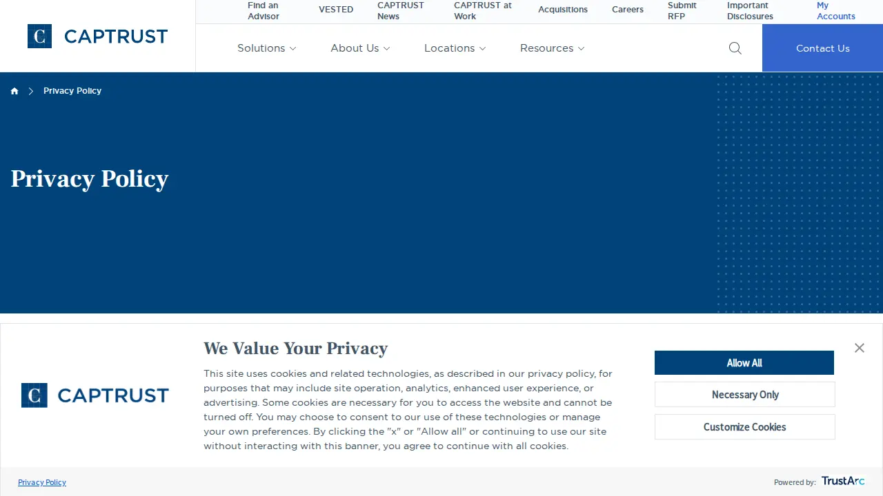 CAPTRUST page
