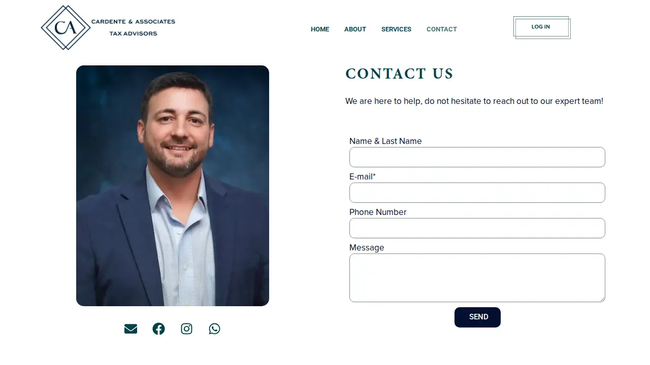 Cardente & Associates page