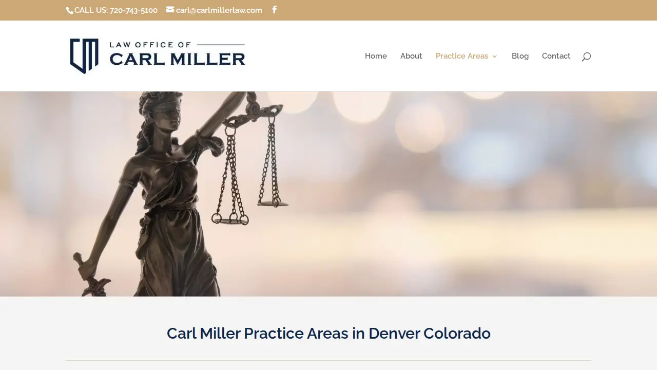 Carl Miller Law page