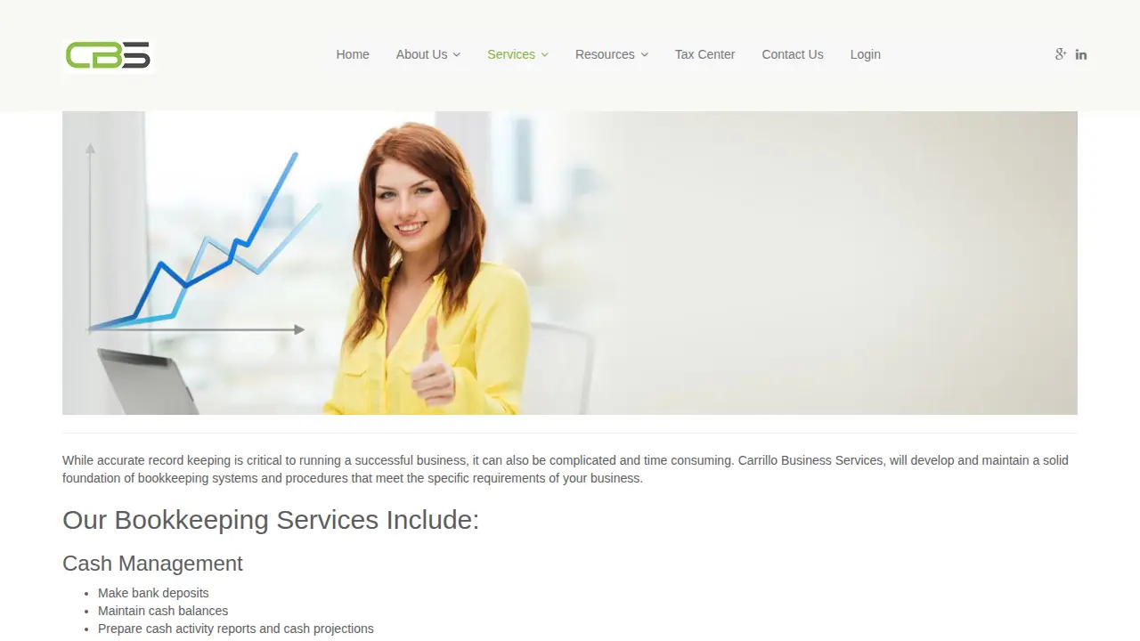 Carrillo Business Services, LLC. page