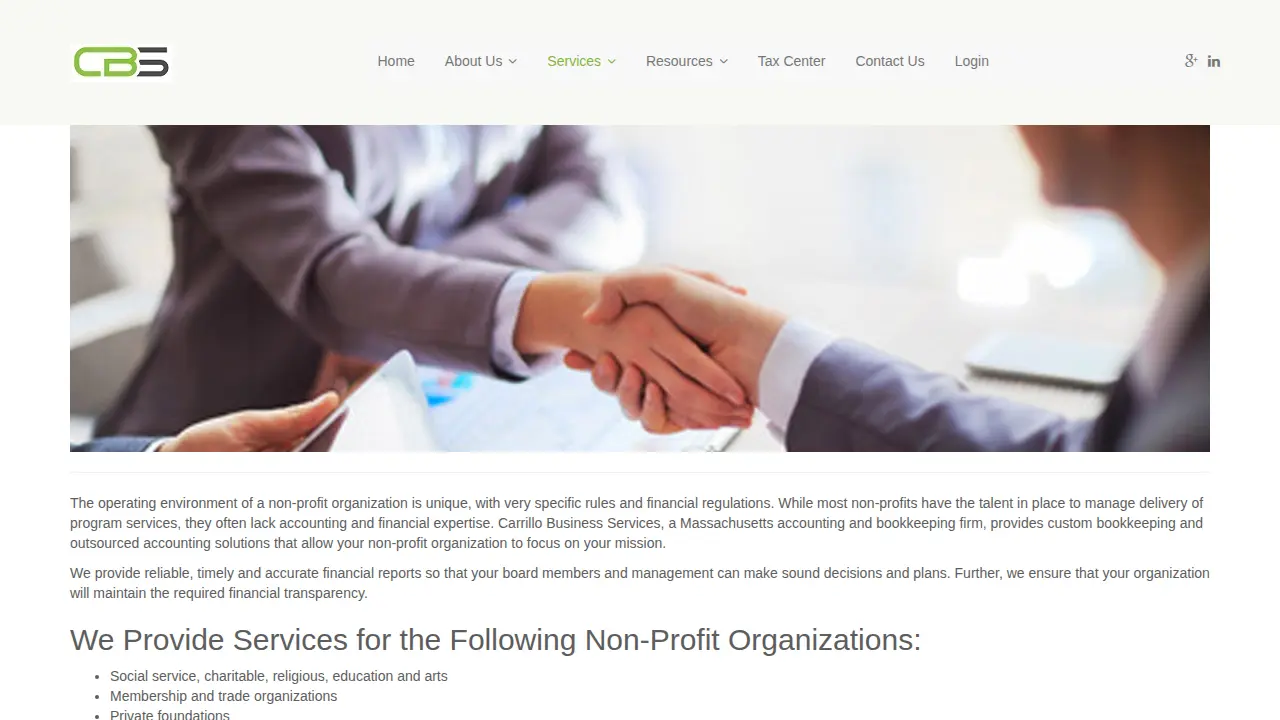 Carrillo Business Services, LLC. page