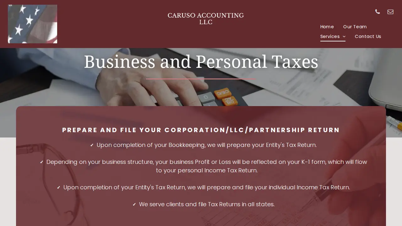 Caruso Accounting, LLC page