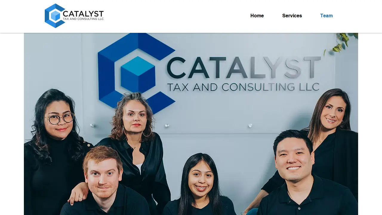 Catalyst Tax & Consulting page
