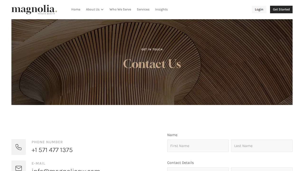 Cavria Advisors, LLC page